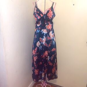 🎁Like New Women's SHEIN Blue/Multi Floral- Medium/ 6